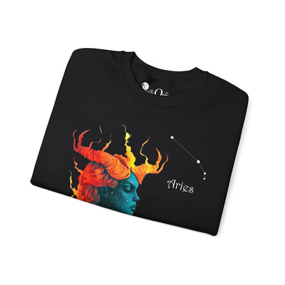 Aries I Heavy Blend™ Crewneck Sweatshirt | Zodiac Line