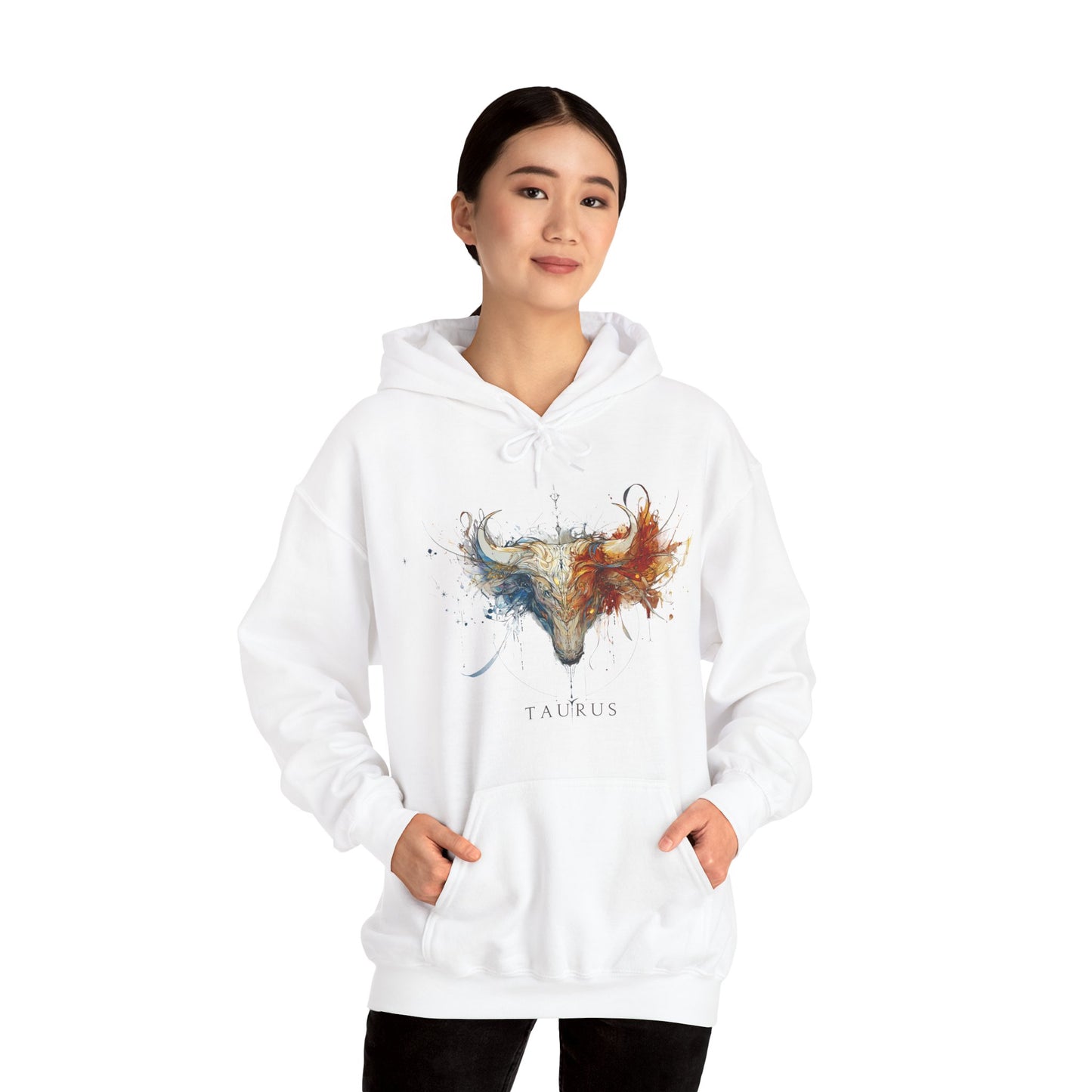 Taurus Bull Heavy Blend™ Hoodie  | Zodiac Line