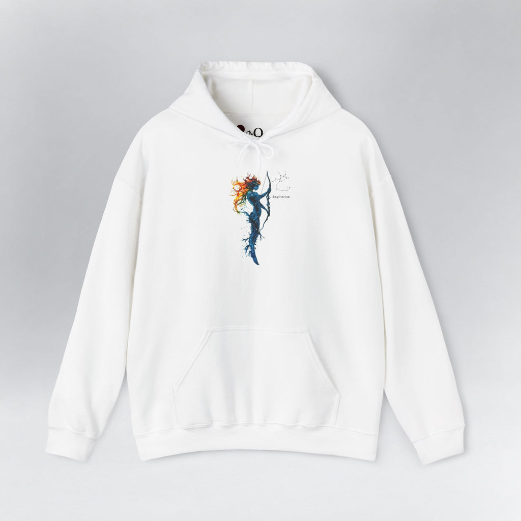 Sagittarius I Zodiac Hoodie White Hoodie