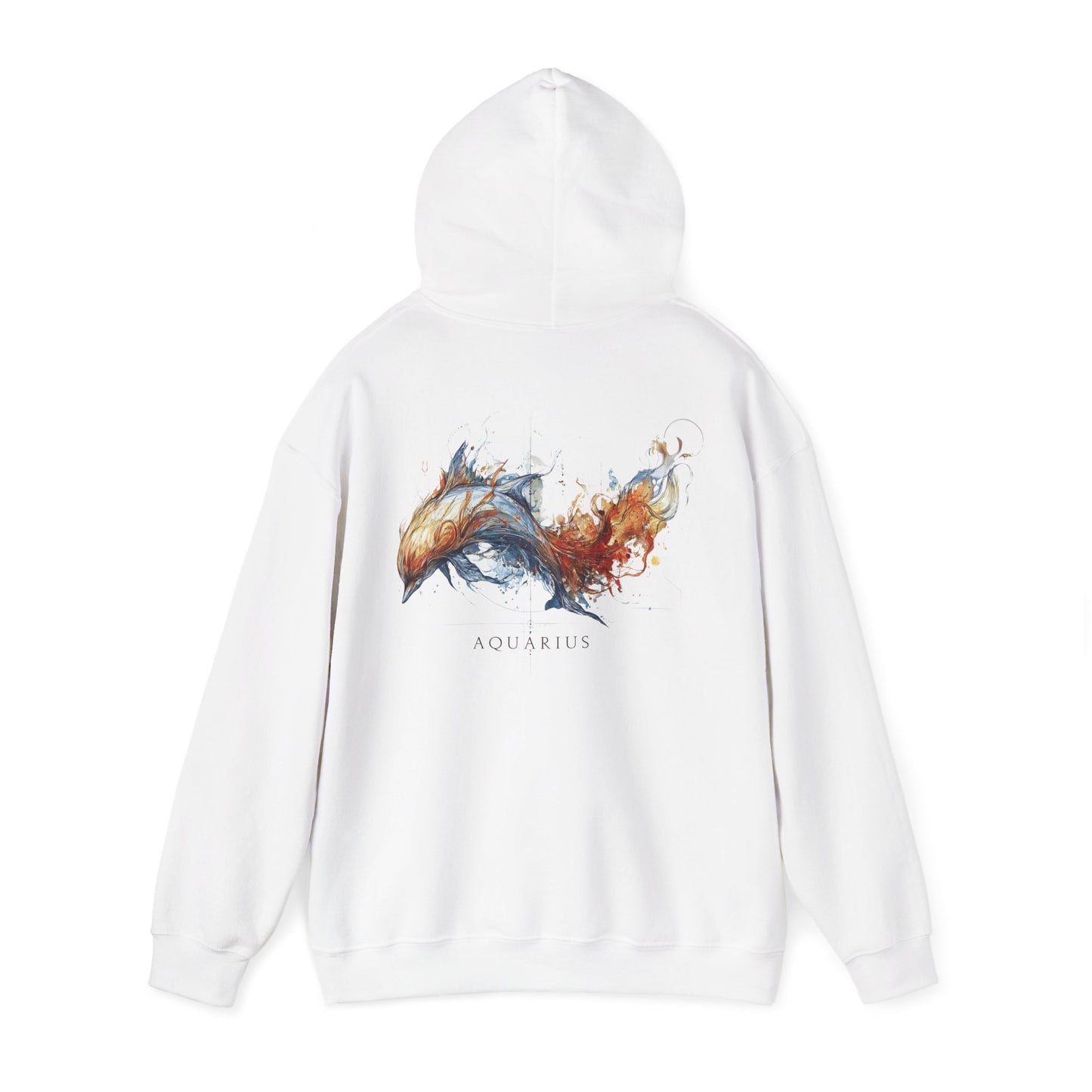 Aquarius Dolphin Zodiac Hoodie