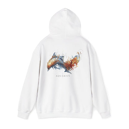 Aquarius Dolphin Zodiac Hoodie