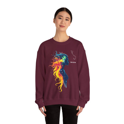 Scorpio Heavy Blend™ Crewneck Sweatshirt | Zodiac Line