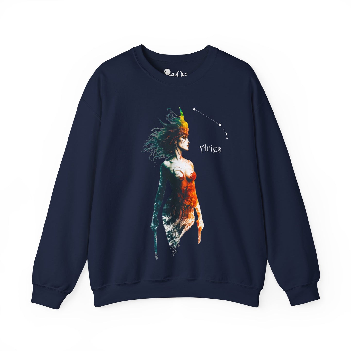 Aries Heavy Blend™ Crewneck Sweatshirt | Zodiac Line