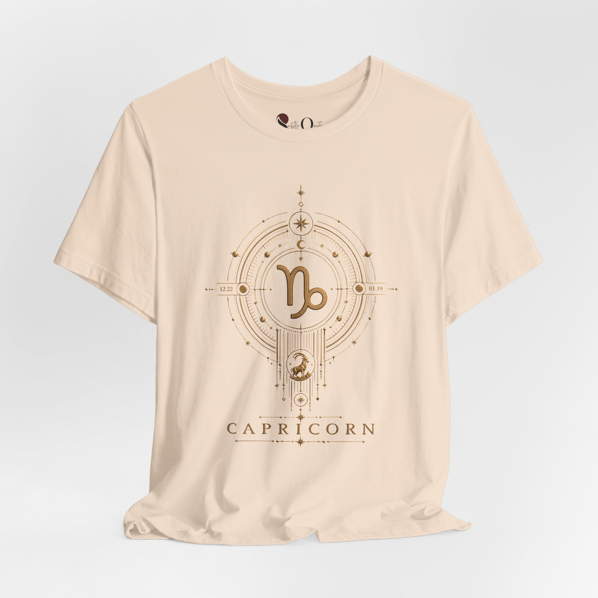 Capricorn Medallion Zodiac T-shirt