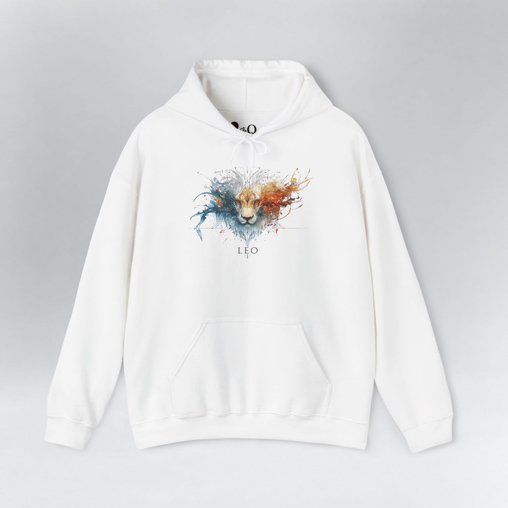 Leo Lion Zodiac Hoodie White Hoodie