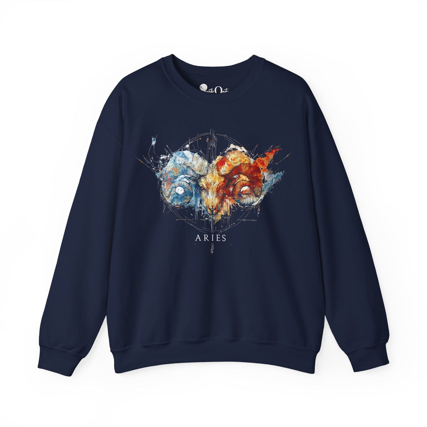 Aries Ram Heavy Blend™ Crewneck Sweatshirt | Zodiac Line