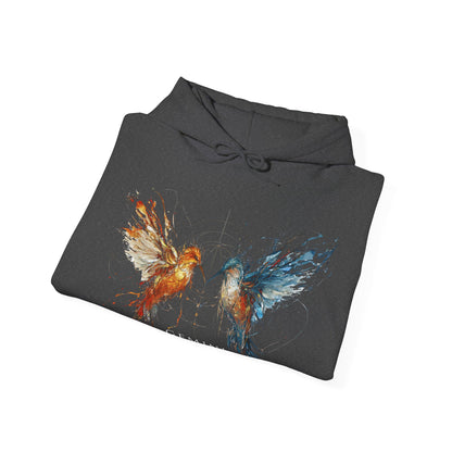 Gemini Hummingbird Heavy Blend™ Hoodie  | Zodiac Line