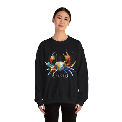 Cancer Crab Heavy Blend™ Crewneck Sweatshirt | Zodiac Line