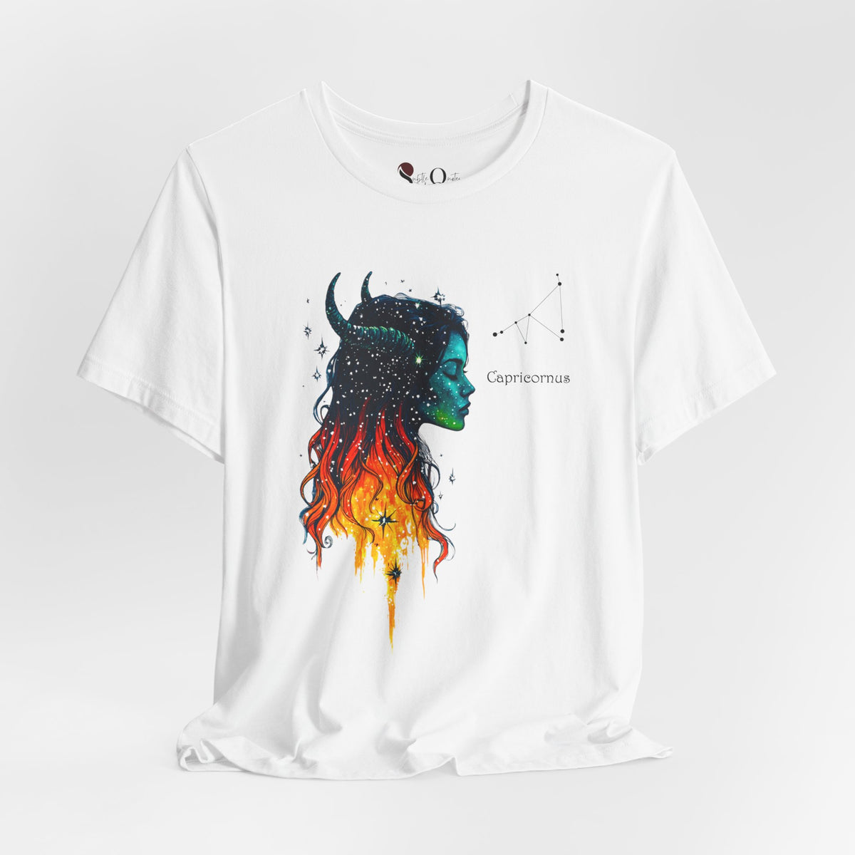 Capricorn Zodiac T-Shirt White T-Shirt