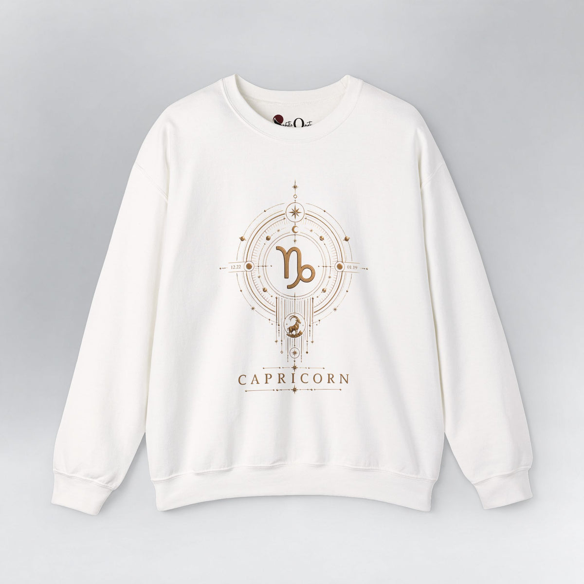Capricorn Medallion Zodiac Sweatshirt