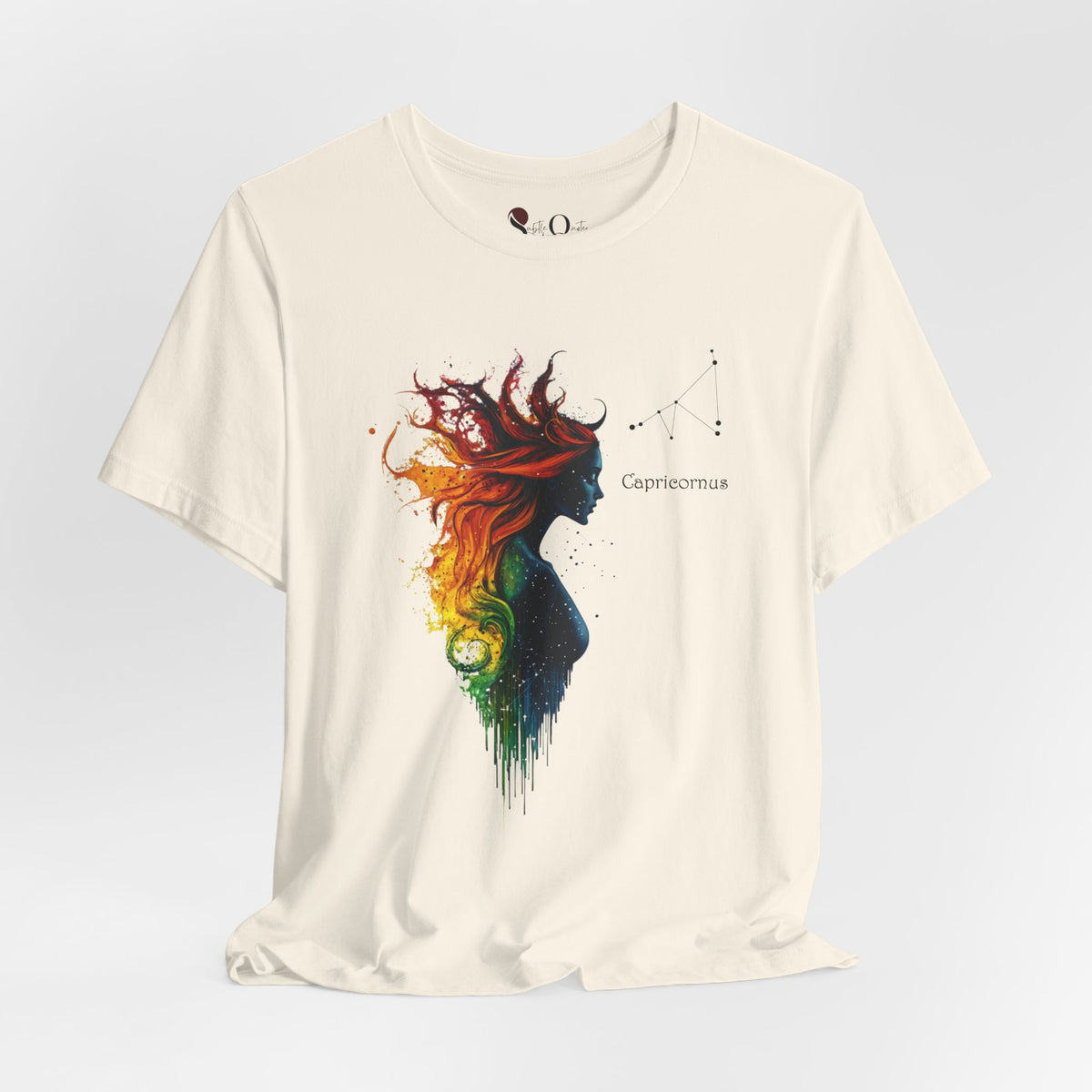 Capricorn Goddess Hestia Zodiac T-Shirt Natural T-Shirt