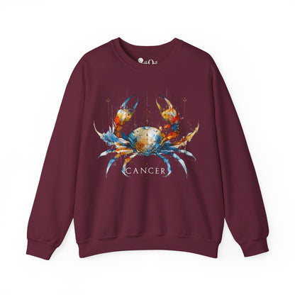 Cancer Crab Zodiac Sweatshirt