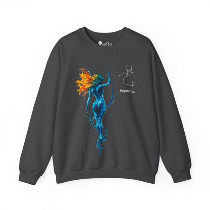 Sagittarius Heavy Blend™ Crewneck Sweatshirt | Zodiac Line