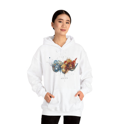 Aries Ram Heavy Blend™ Hoodie  | Zodiac Line
