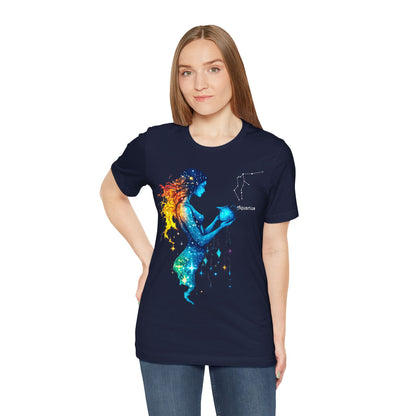 Aquarius Dark | Zodiac T-Shirt