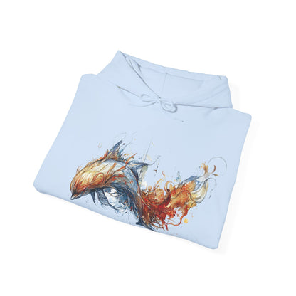 Aquarius Dolphin Heavy Blend™ Hoodie  | Zodiac Line