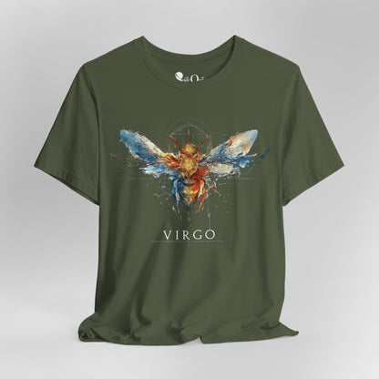 Virgo Honeybee Dark | Zodiac Line