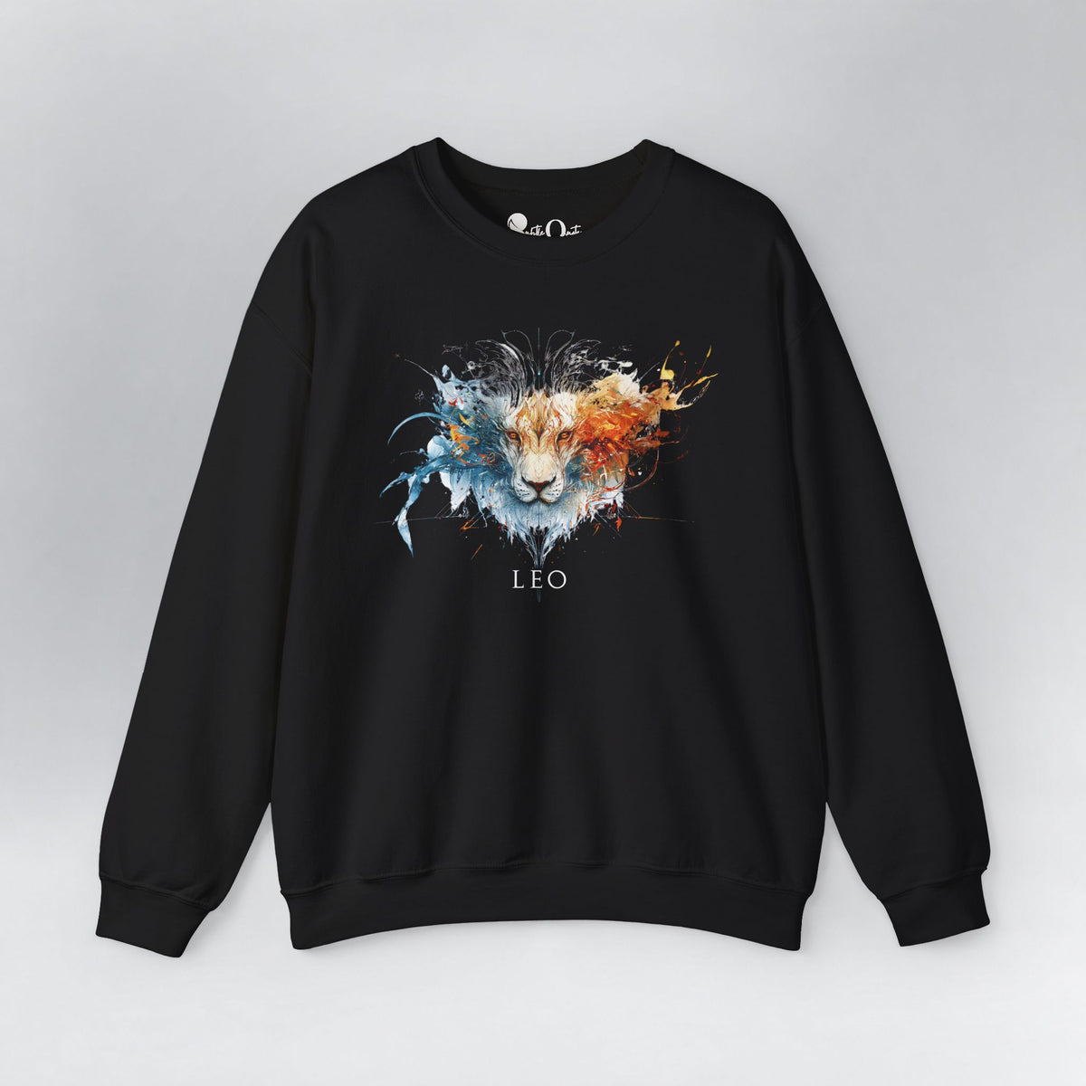 Leo Lion Zodiac Sweatshirt Black Sweatshirt