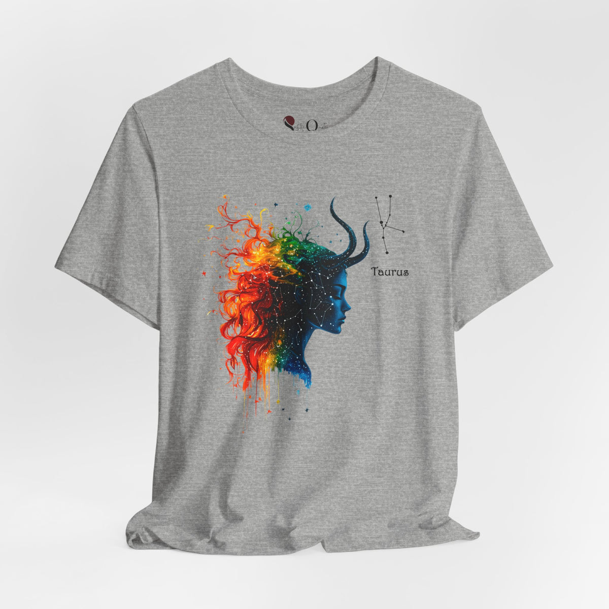 Taurus Zodiac T-Shirt Athletic Heather T-Shirt