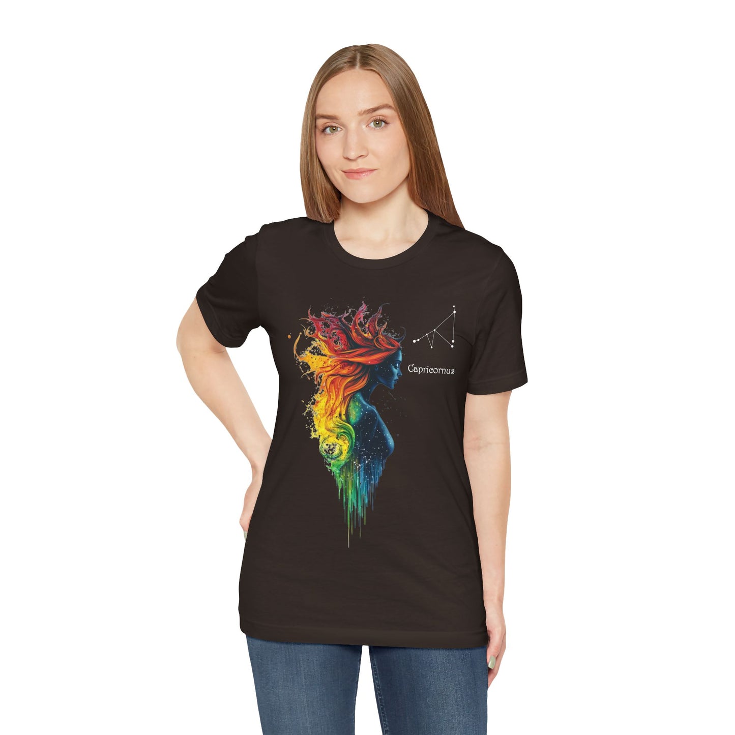 Capricorn Goddess Hestia Dark | Zodiac Line