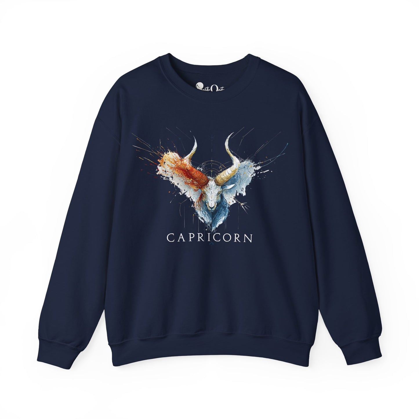 Capricorn Ibex Heavy Blend™ Crewneck Sweatshirt | Zodiac Line