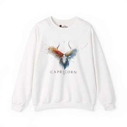 Capricorn Ibex Heavy Blend™ Crewneck Sweatshirt | Zodiac Line
