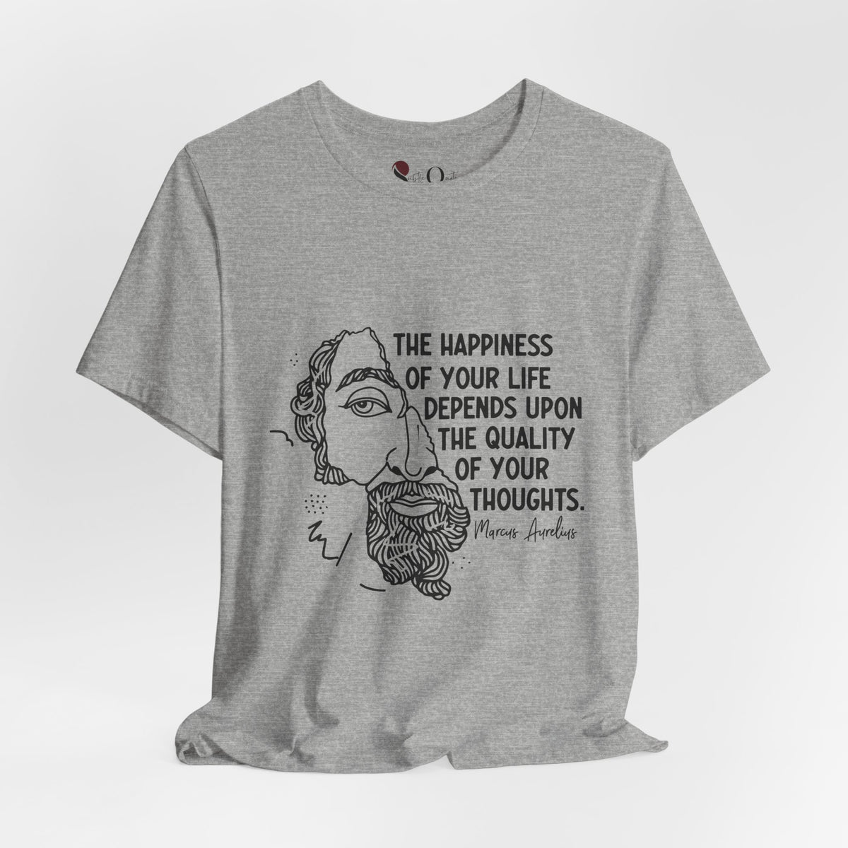 Your Thoughts | Marcus Aurelius Athletic Heather T-Shirt