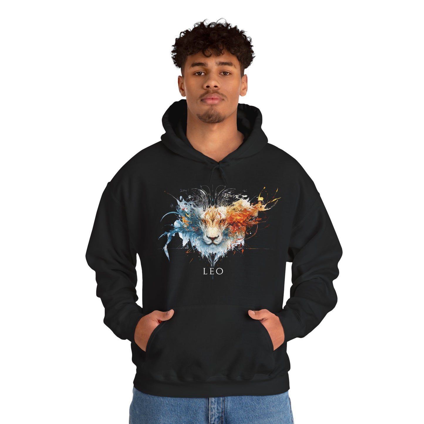 Leo Lion Heavy Blend™ Hoodie  | Zodiac Line