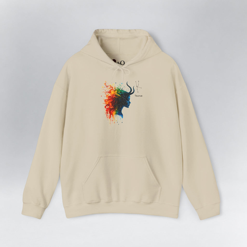 Taurus Zodiac Hoodie Sand Hoodie