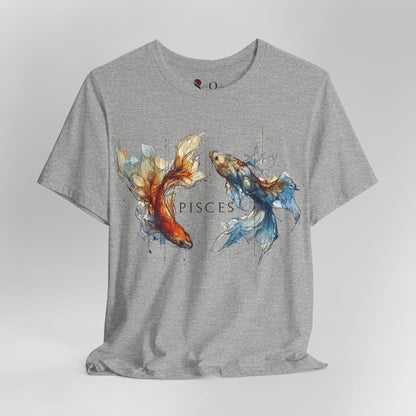 Pisces Koi Fish Zodiac T-Shirt