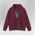 Pisces Zodiac Hoodie Maroon Hoodie