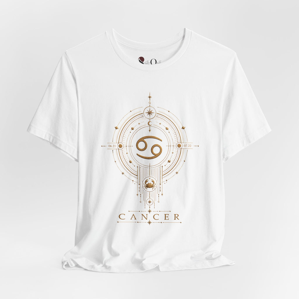 Cancer Medallion Zodiac T-shirt