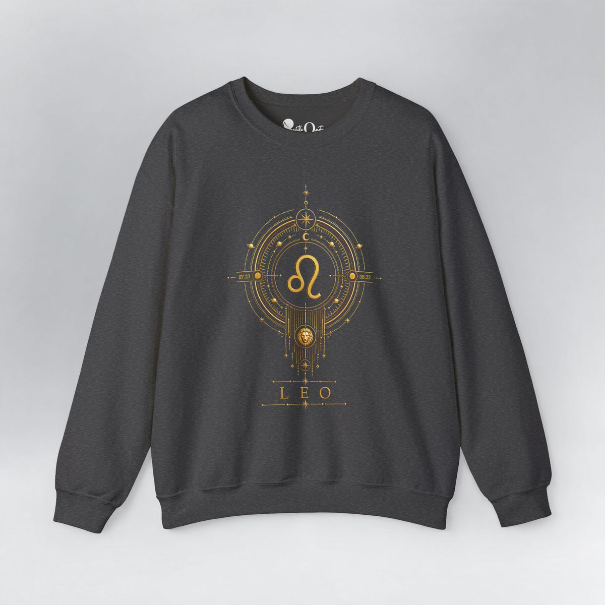 Leo Medallion Zodiac Sweatshirt