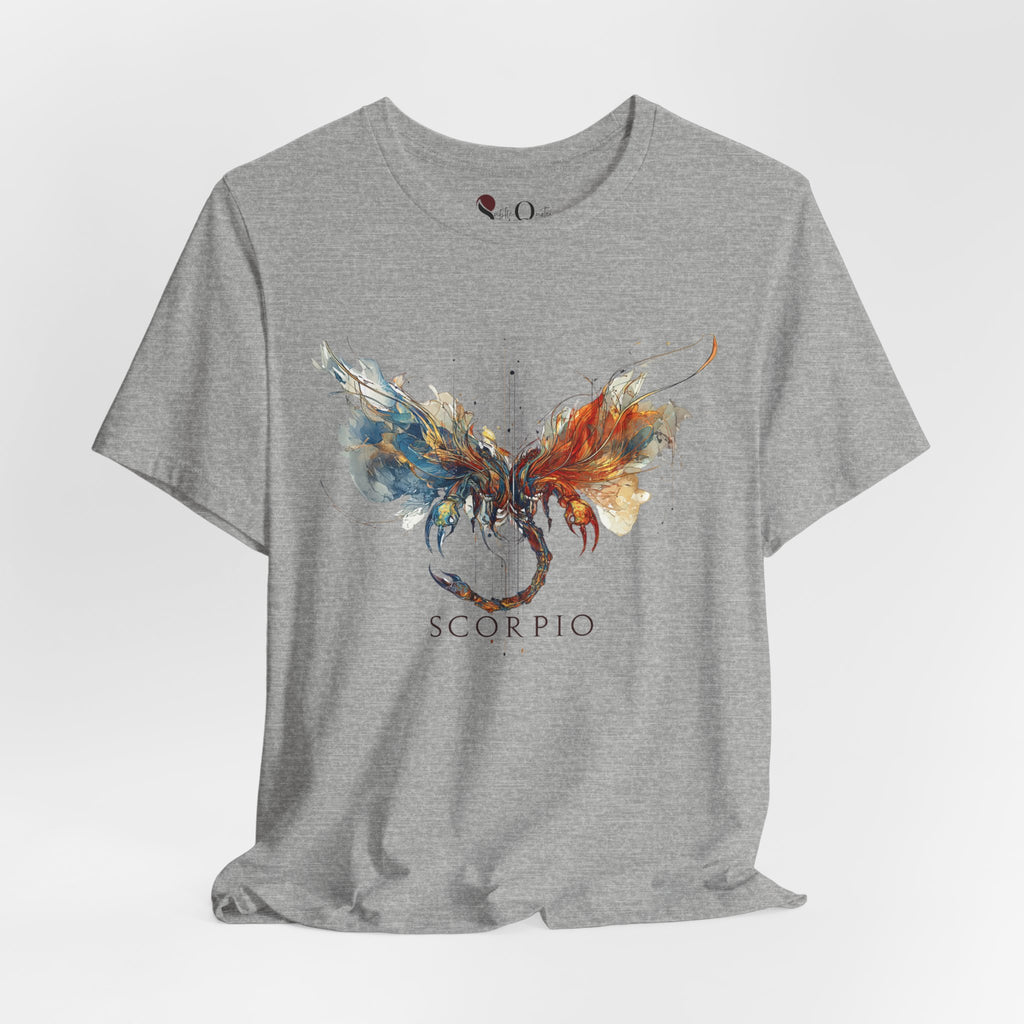 Scorpio Scorpion Zodiac T-Shirt Athletic Heather T-Shirt