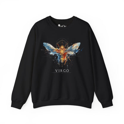 Virgo Honeybee Heavy Blend™ Crewneck Sweatshirt | Zodiac Line
