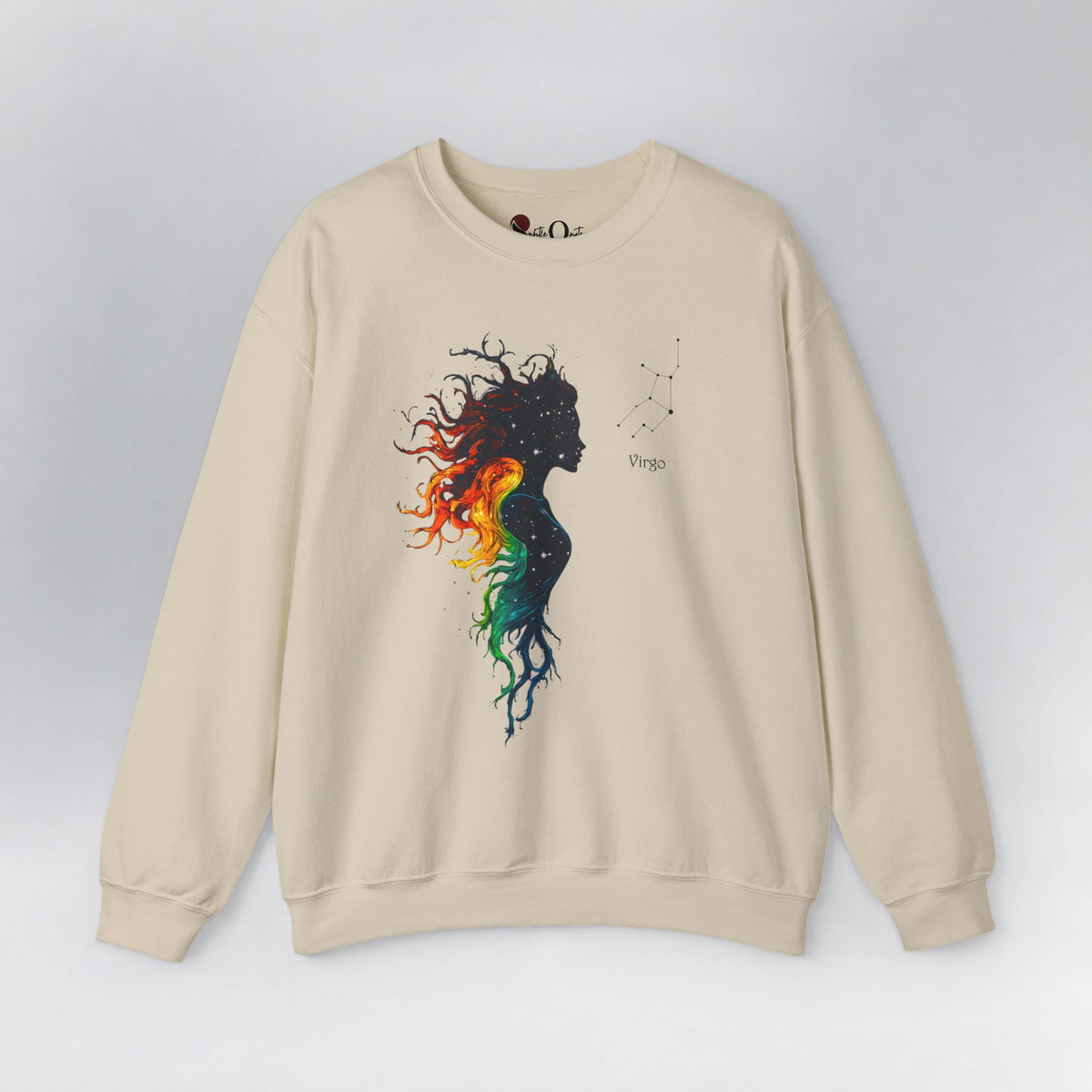 Virgo Zodiac Sweatshirt Sand Sweatshirt