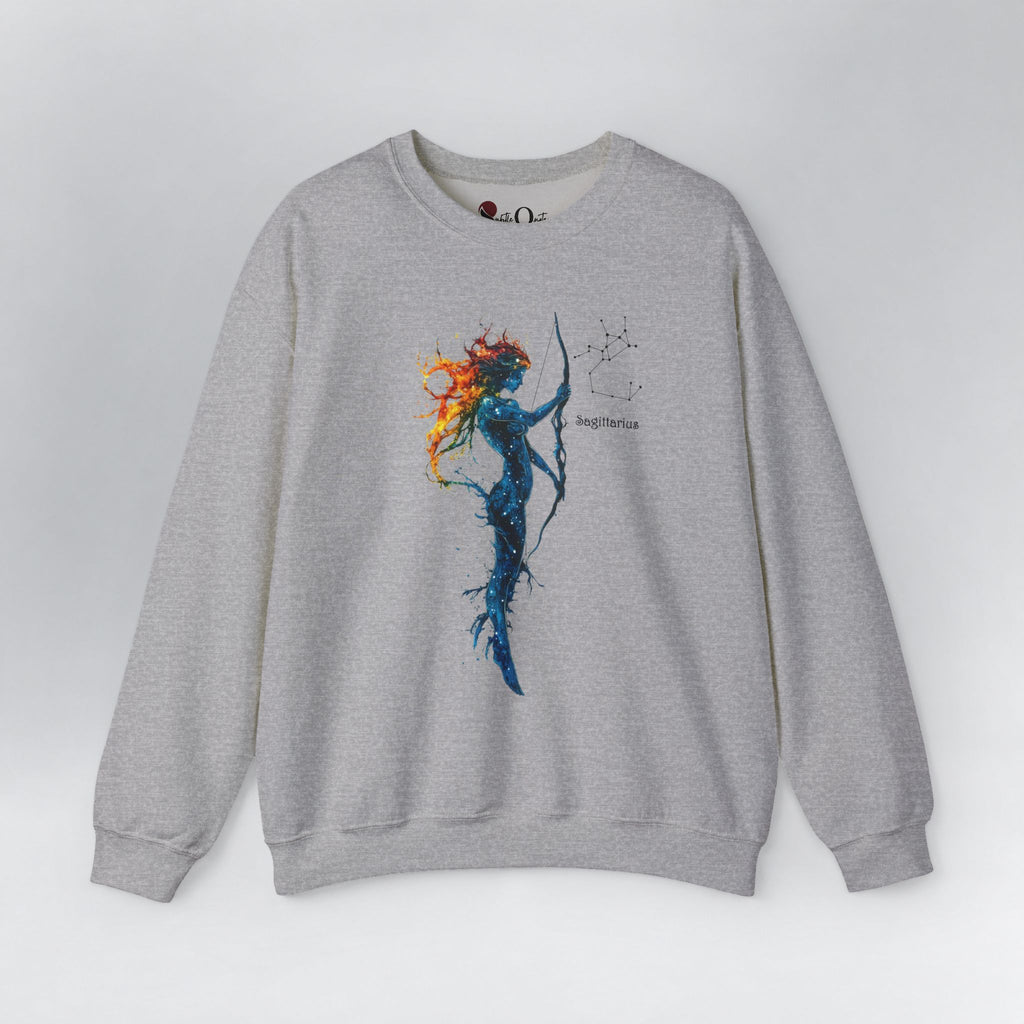 Sagittarius I Zodiac Sweatshirt Sport Grey Sweatshirt