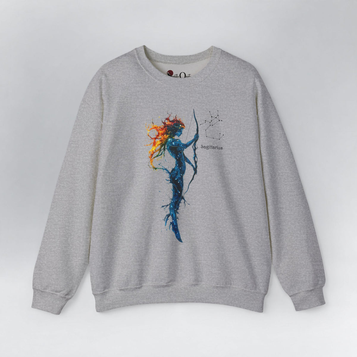 Sagittarius I Zodiac Sweatshirt Sport Grey Sweatshirt