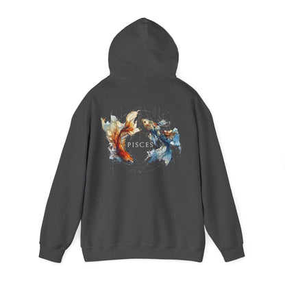 Pisces Koi Fish Zodiac Hoodie