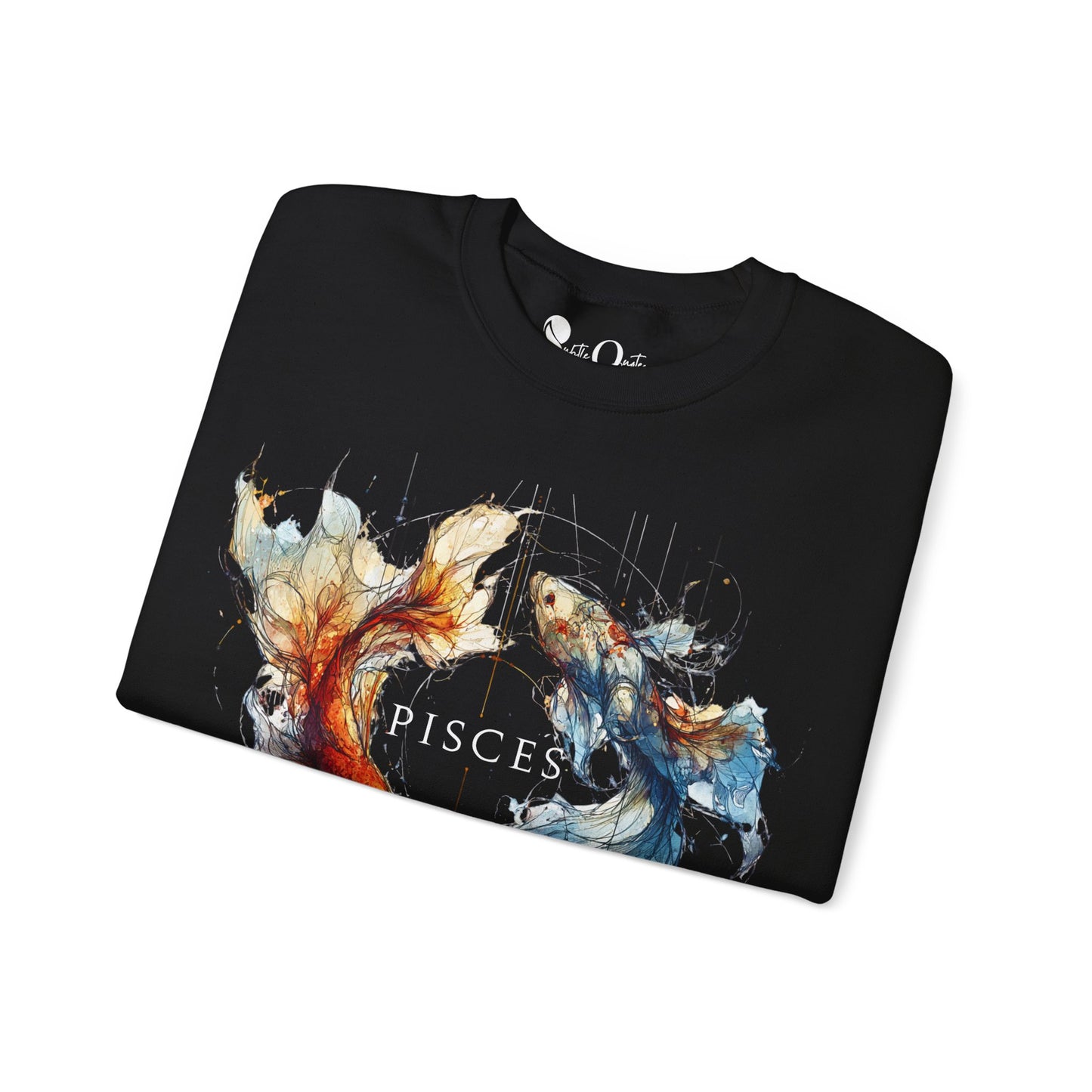Pisces Koi Fish Heavy Blend™ Crewneck Sweatshirt | Zodiac Line
