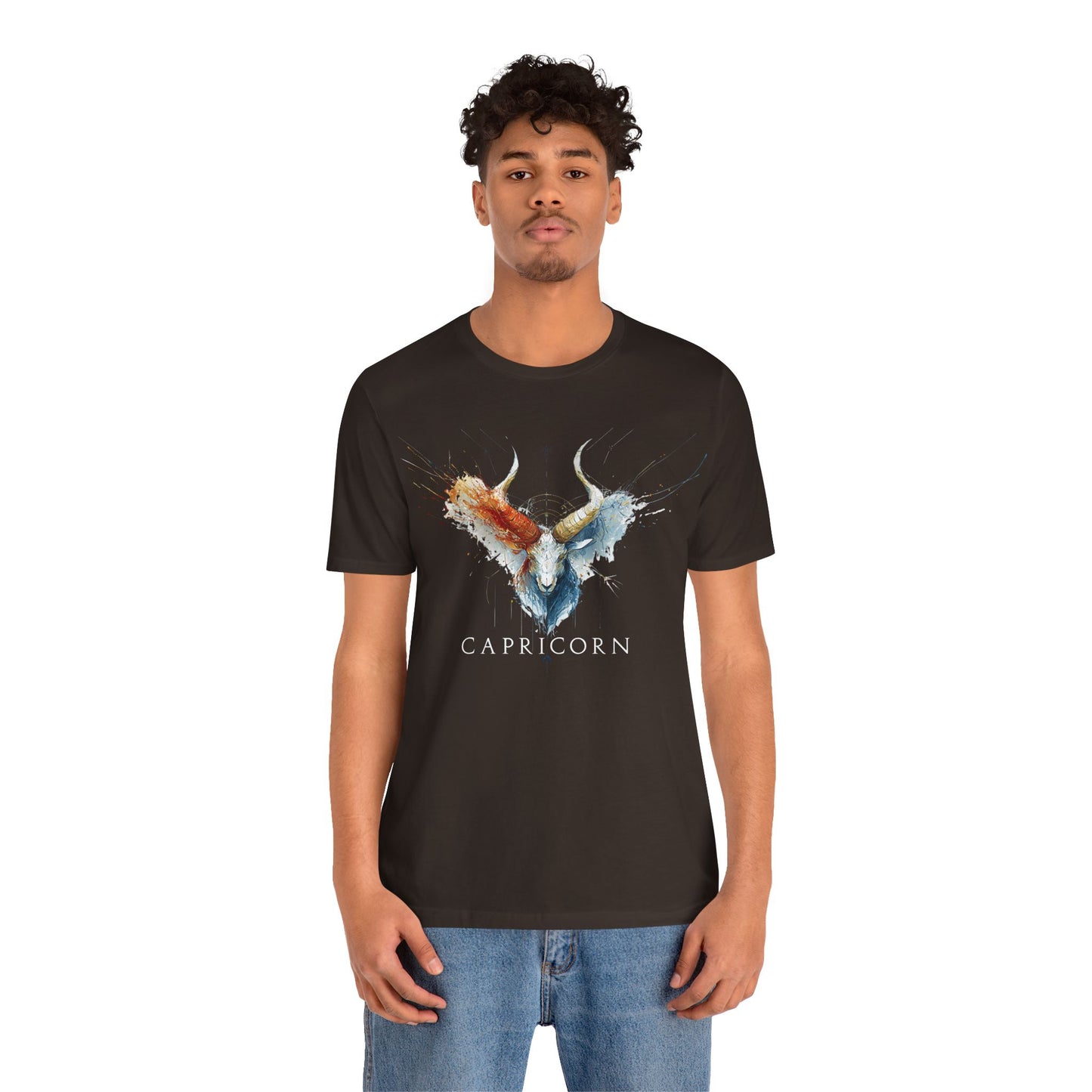 Capricorn Ibex Dark | Zodiac Line