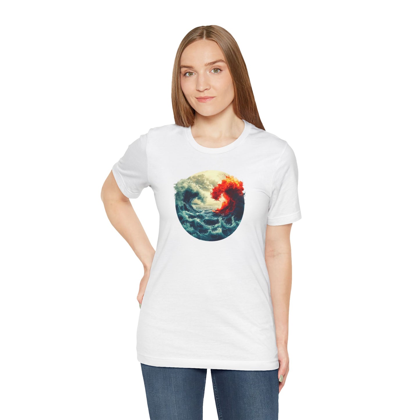 Elemental Harmony: Water and Fire