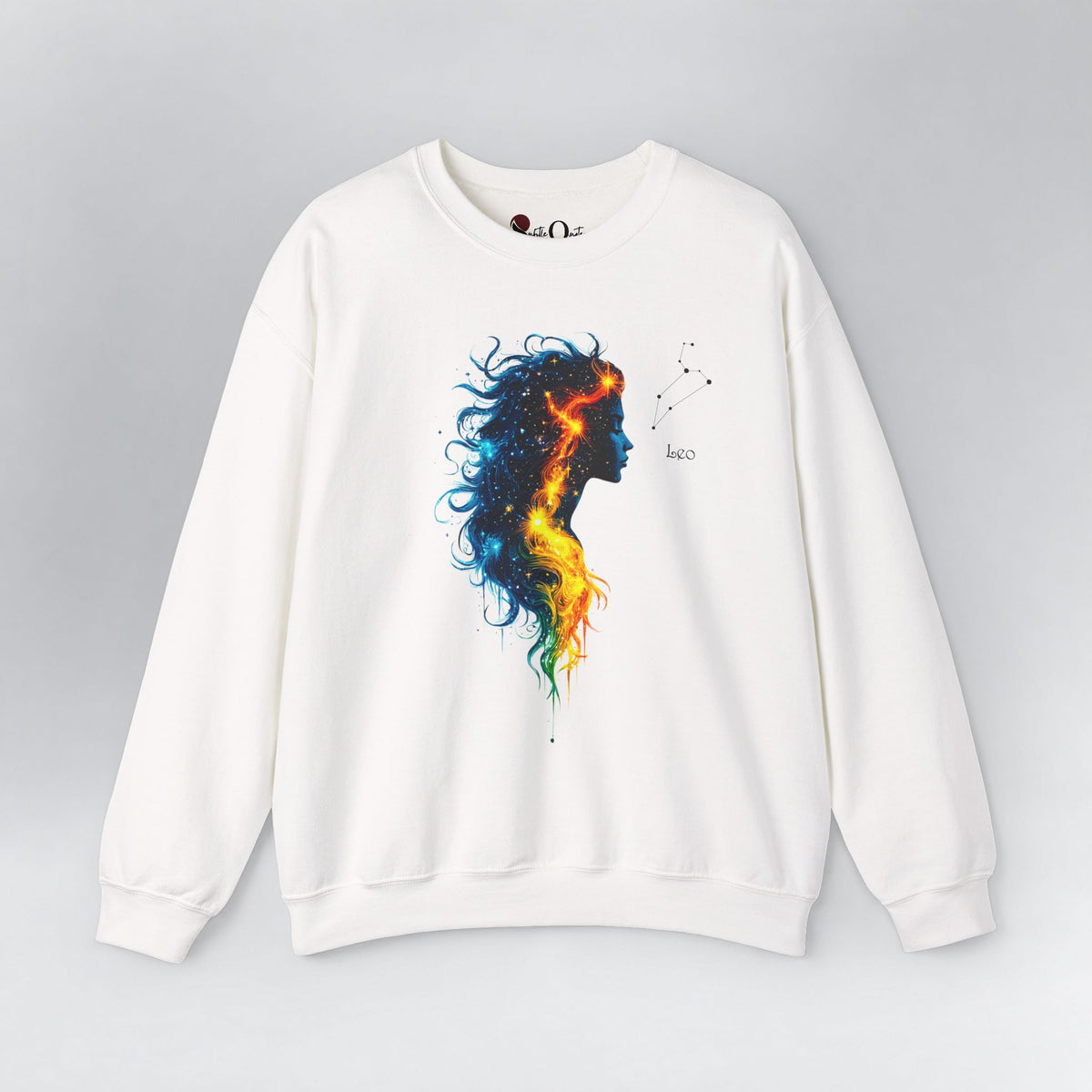 Leo I Zodiac Sweatshirt White Sweatshirt