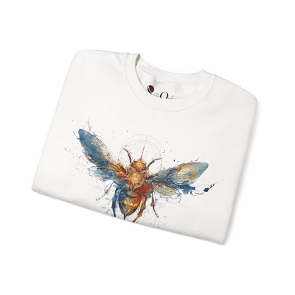 Virgo Honeybee Heavy Blend™ Crewneck Sweatshirt | Zodiac Line