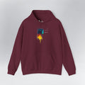 Capricorn I Zodiac Hoodie Maroon Hoodie