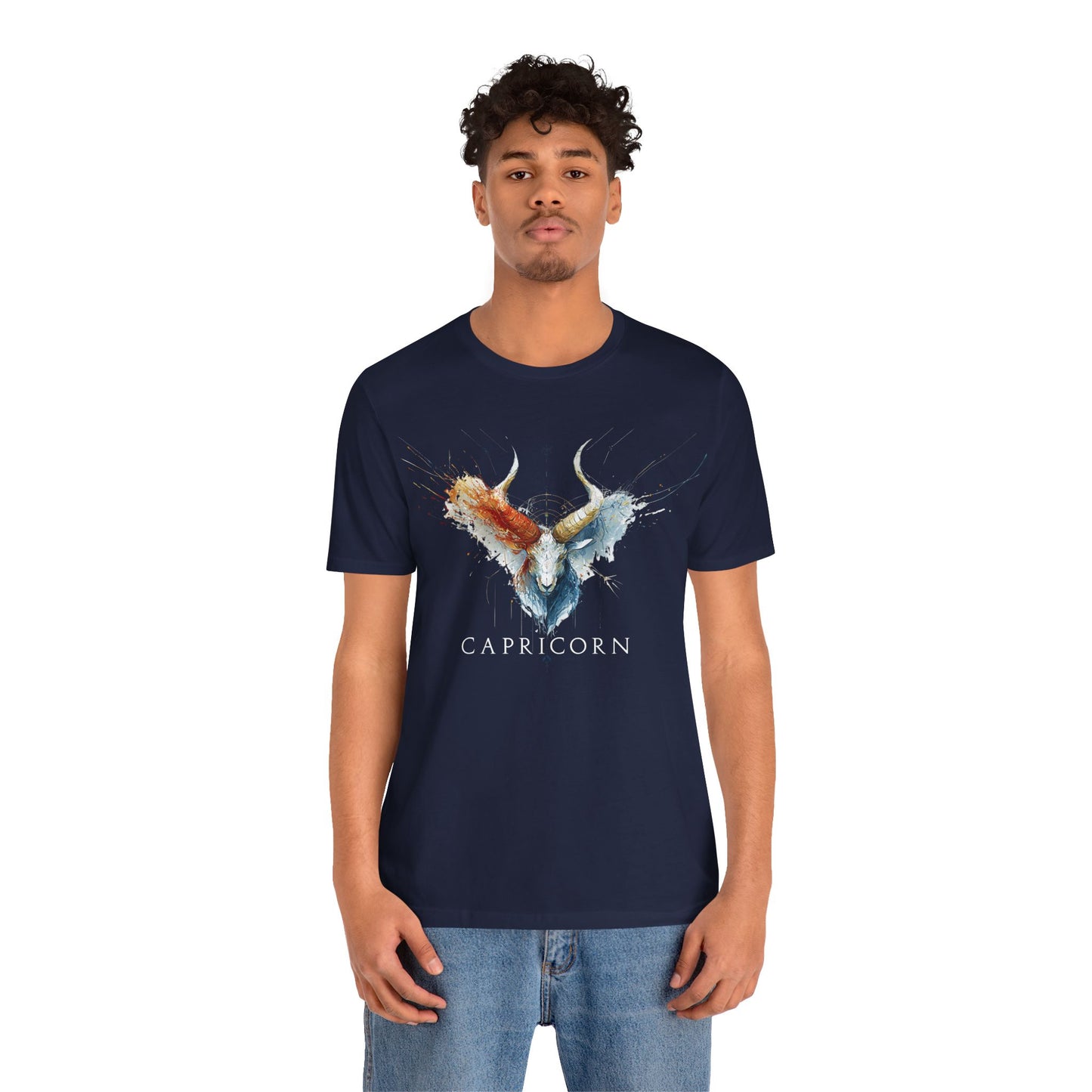 Capricorn Ibex Dark | Zodiac Line
