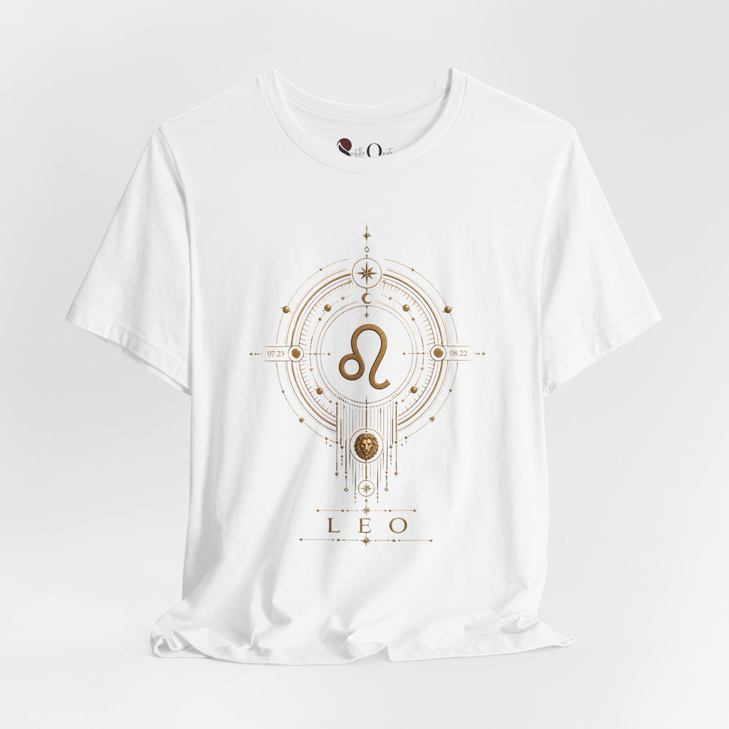 Leo Medallion Zodiac T-shirt