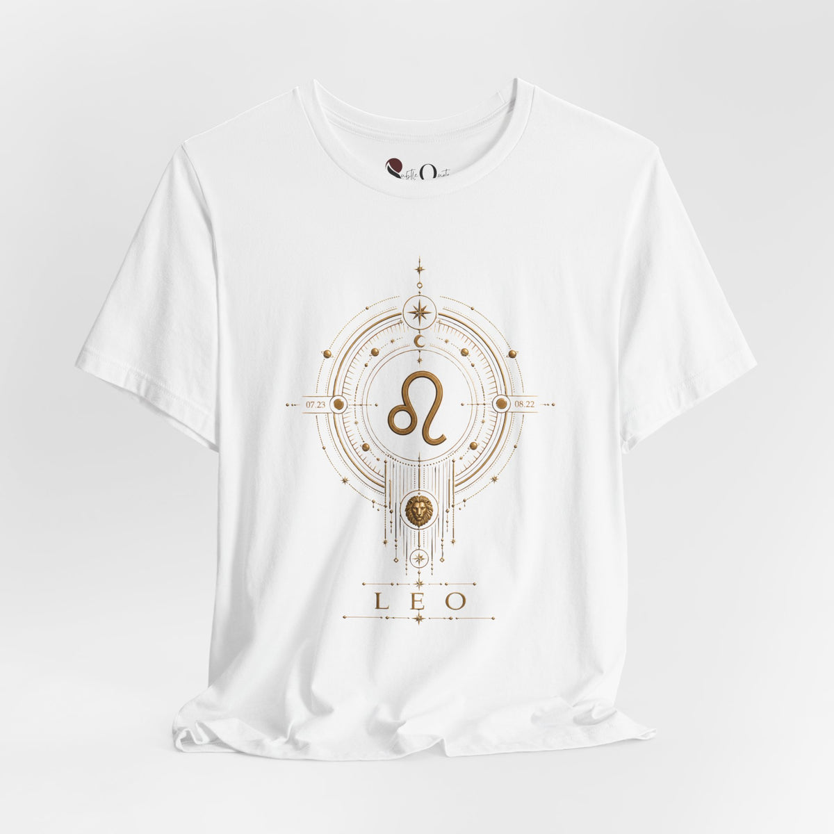 Leo Medallion Zodiac T-shirt