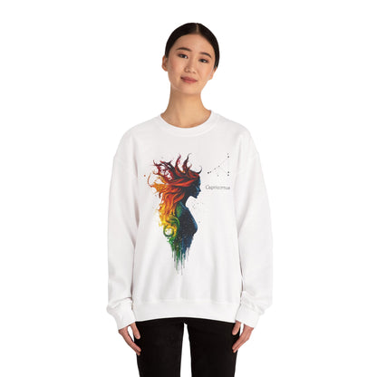 Capricorn Heavy Blend™ Crewneck Sweatshirt | Zodiac Line