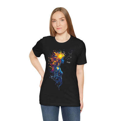 Virgo Goddess Astraea Dark | Zodiac Line